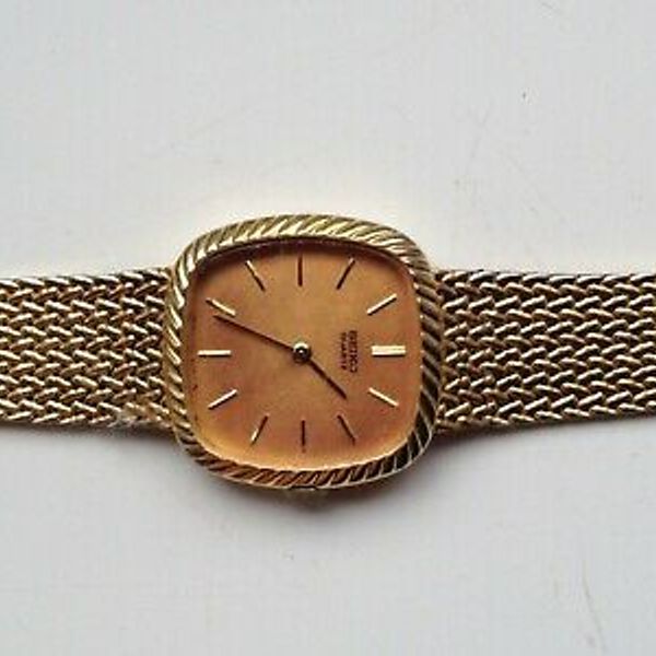 LADIES SEIKO 1400-6150 GOLD PLATED QUARTZ WATCH UNTESTED FOR SPARES OR  REPAIRS | WatchCharts