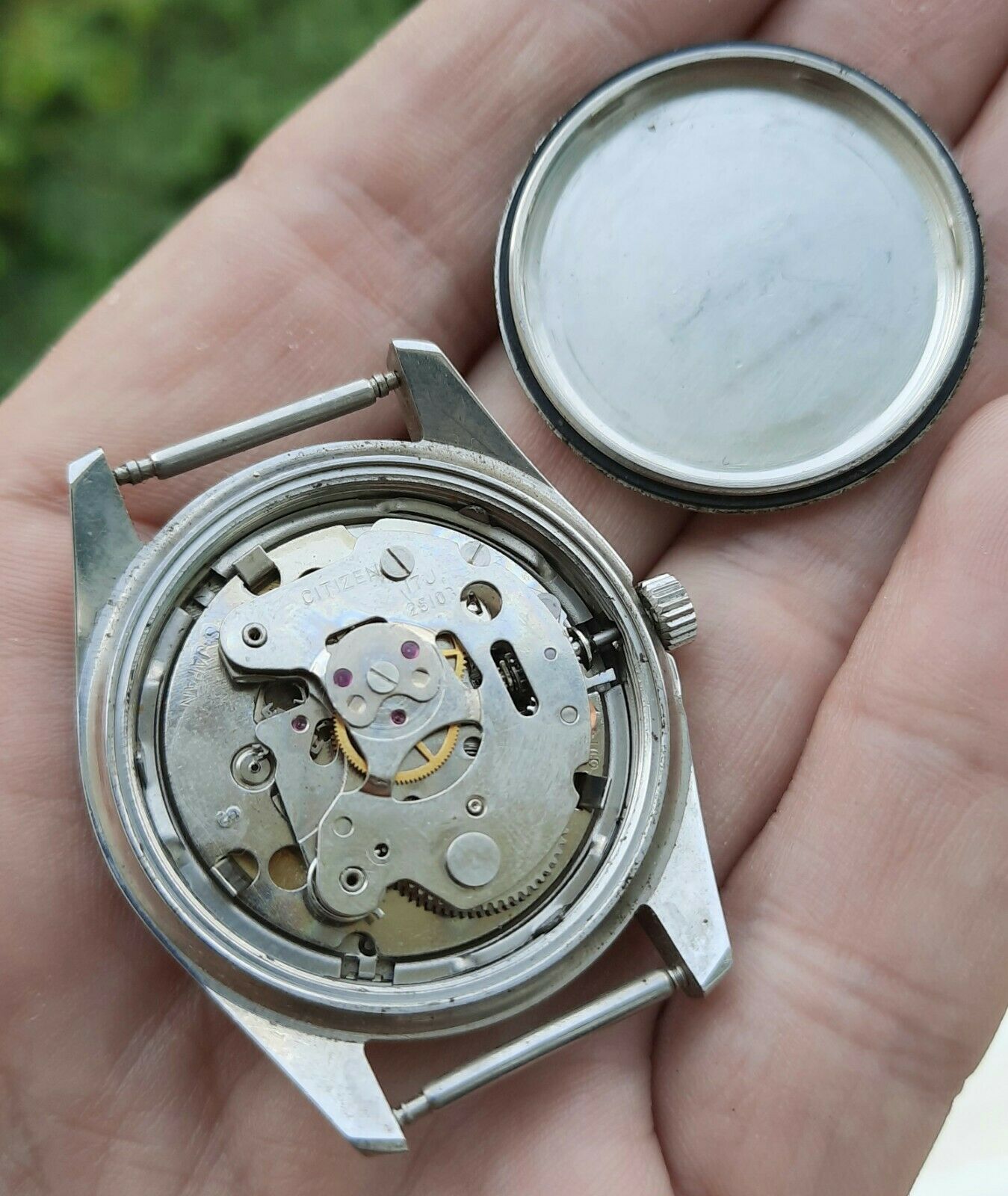 Citizen 2510 Mens Automatic Vintage Japan Watch parts repair