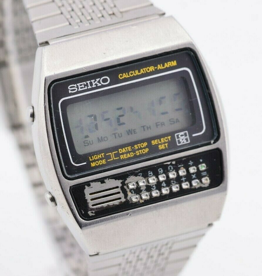 Vintage Seiko Calculator Digital Quartz Watch C359-5000 Authentic JDM  H223/ | WatchCharts