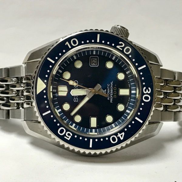 FS: Seiko Marinemaster SLA023 Blue dial with lots of extras!! | WatchCharts