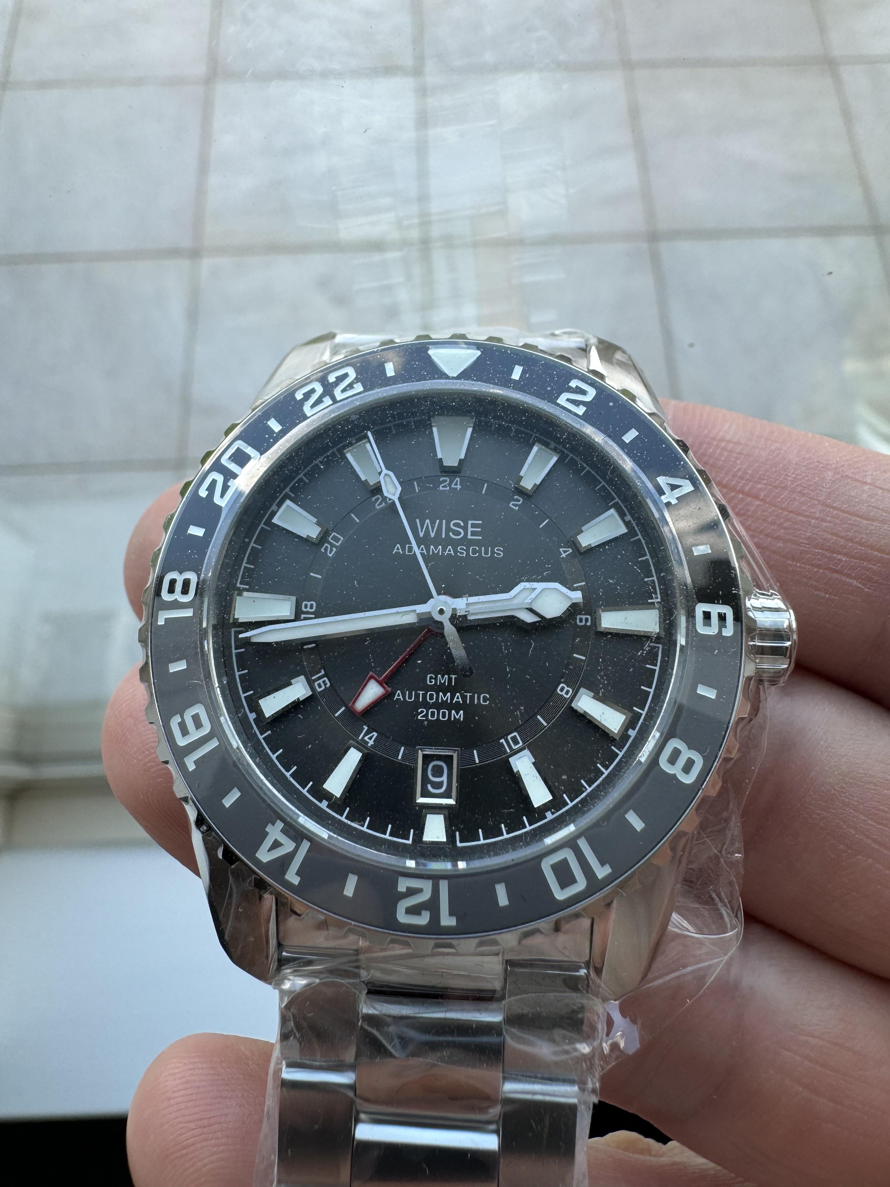 WTS] Priced To Sell Wise Adamascus GMT ADX120 Black/Grey Bezel