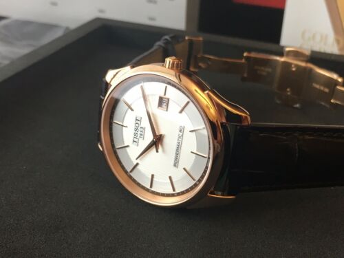 Tissot vintage powermatic hot sale 80 18k gold