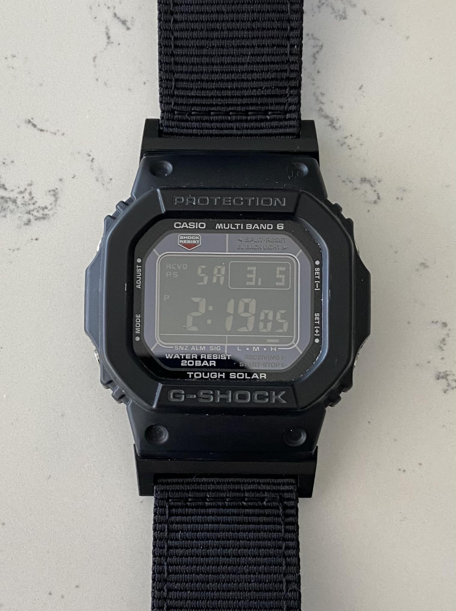 FS: Casio G-Shock GW-M5610-1BJF | WatchCharts