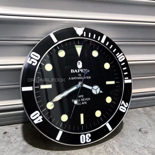 INSTOCK BATHING APE Bapex Wall Clock Black | WatchCharts INSTOCK BATHING APE Bapex Wall Clock Black | WatchCharts