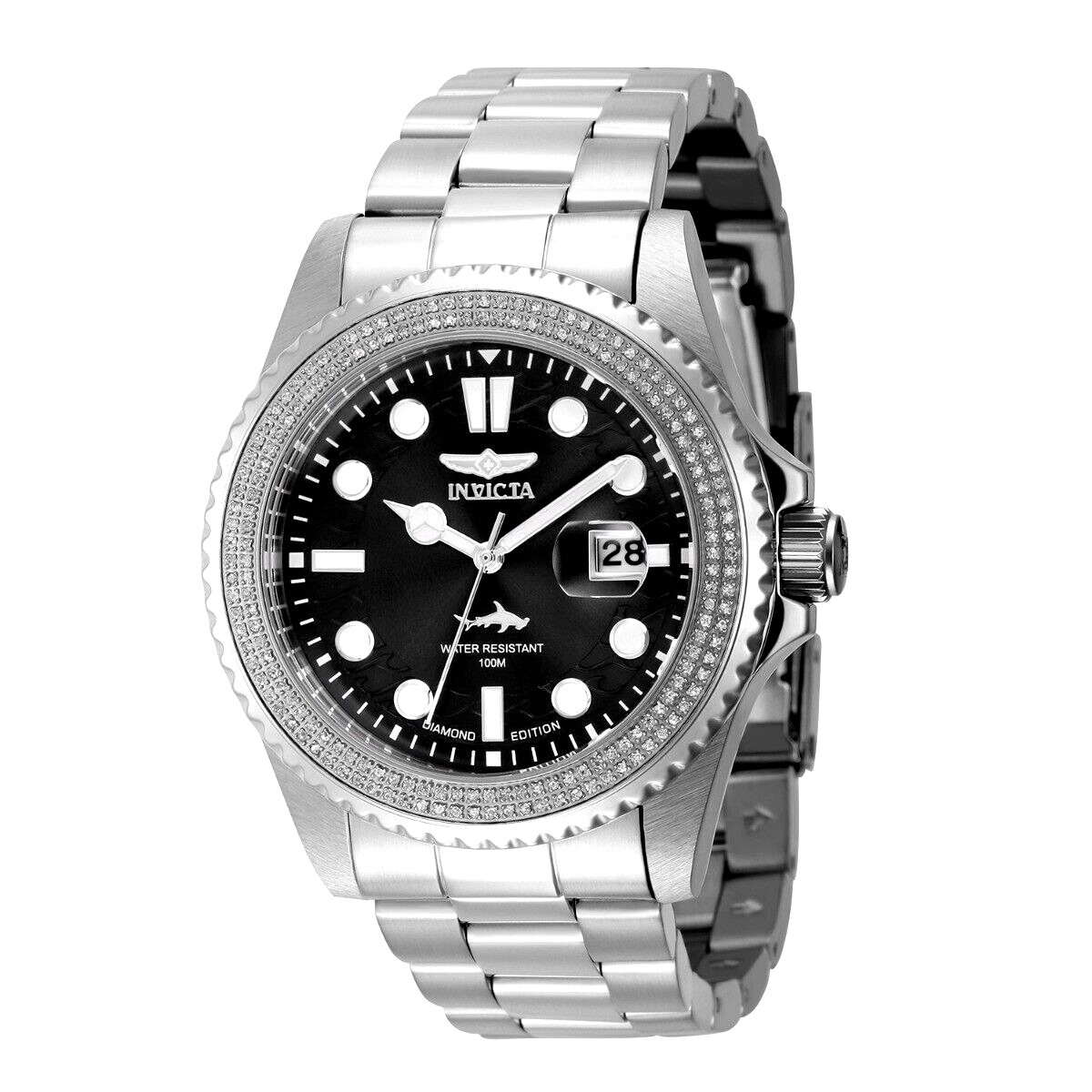 Invicta pro hot sale diver diamond