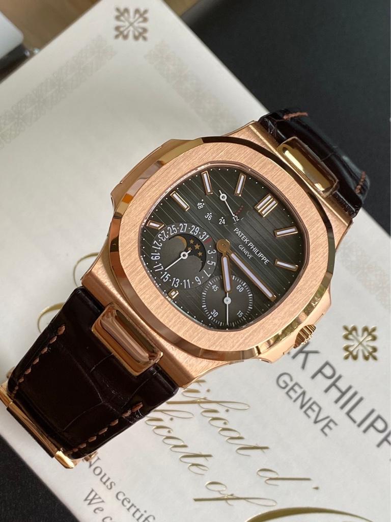 FS: Patek Philippe Nautilus Moonphase Ref: 5712R-001 – WatchPatrol