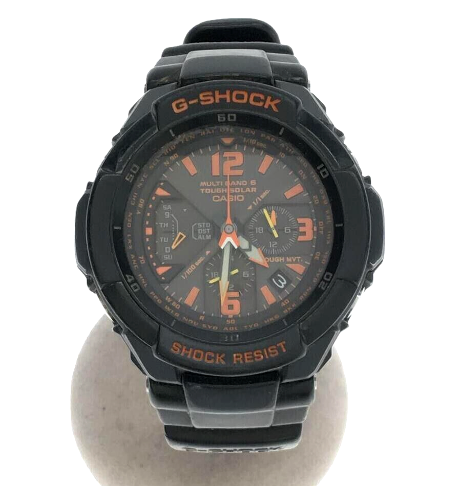 Casio G-SHOCK Sky Cockpit Men's Black Watch GW-3000B-1AJF Used