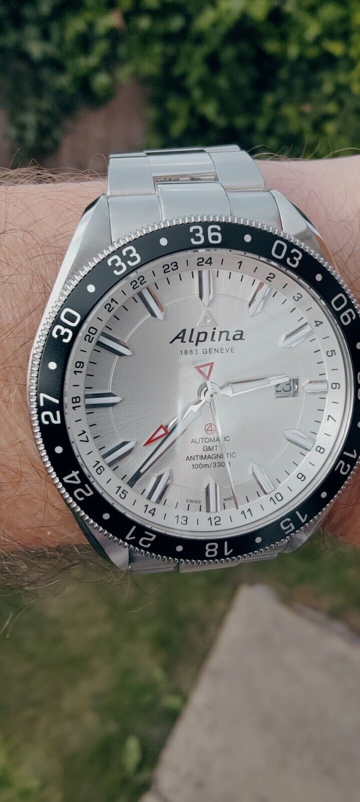 Alpina gmt 4 on sale automatic