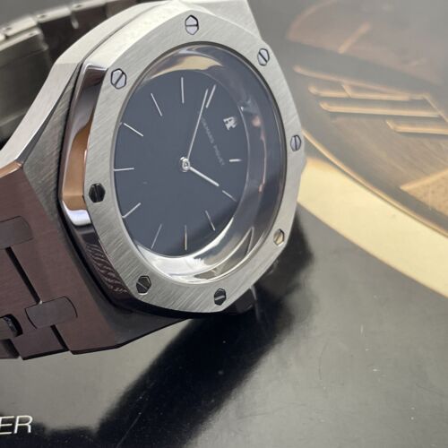 AUDEMARS PIGUET MOVEMENT CAL 2090 BLACK DIAL STEEL CASE SAPPHIRE