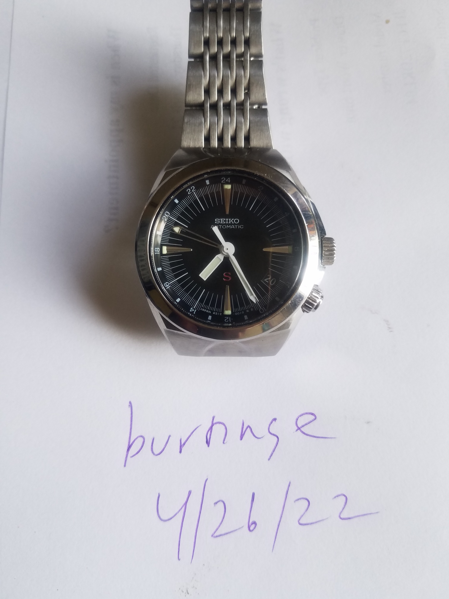 WTS SEIKO SUS 4S12 0010 SCFF005 JDM GMT WatchCharts Marketplace