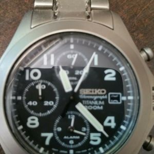 seiko titanium watch model number 560194 movement 7T62 obzo | WatchCharts
