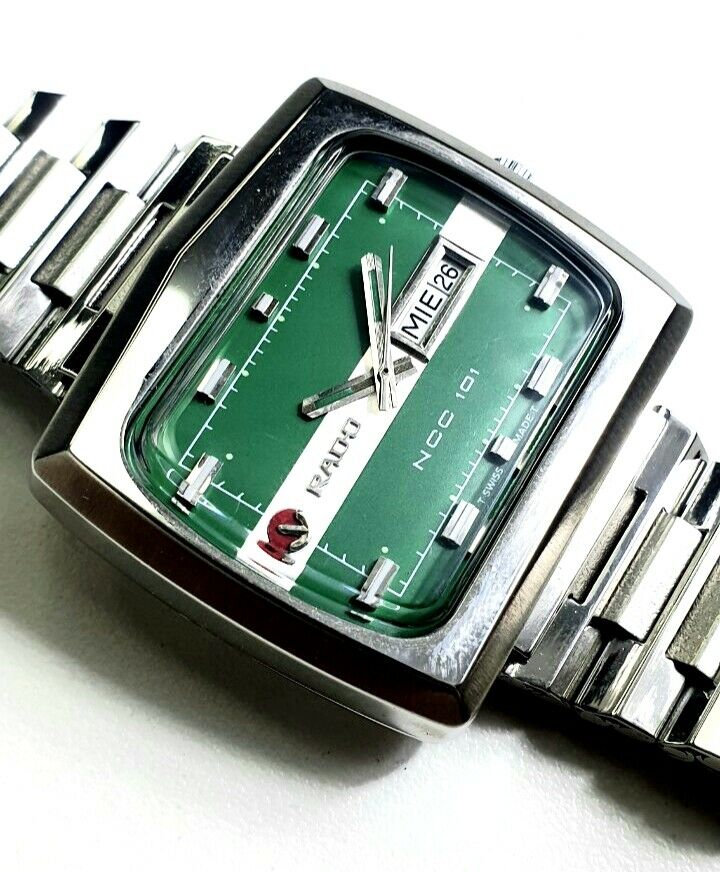 RADO(ラドー)NCC101  自動巻き 腕時計 メンズ REF.11920 Rado NCC101 Green Dial Day & Date Ref.11920 Mens Automatic Swiss