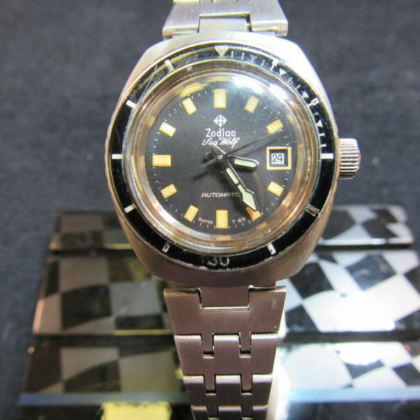Rare Vintage Ladies Zodiac Sea Wolf Divers Watch WatchCharts