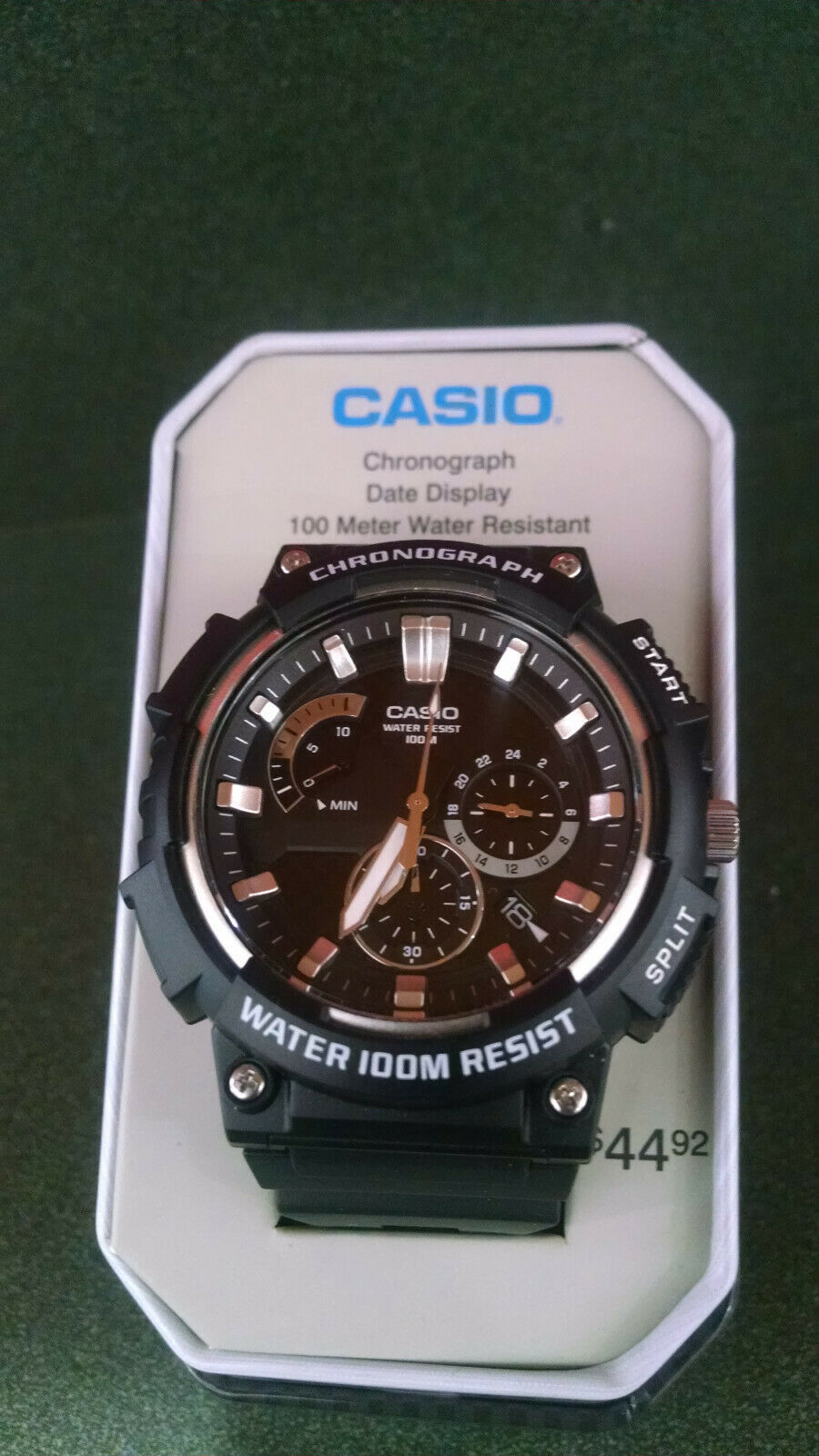 casio chronograph mcw 200h