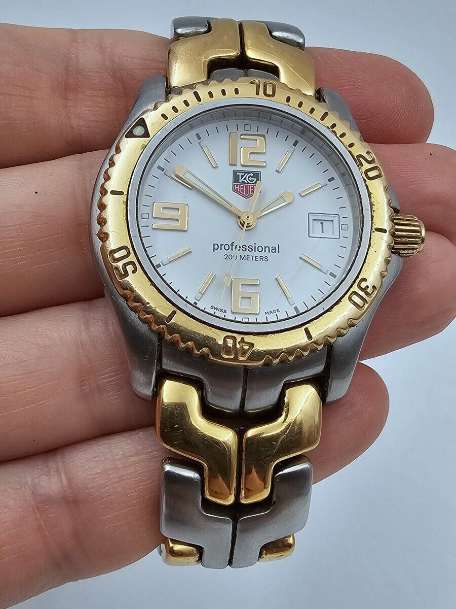 Tag heuer link online gold