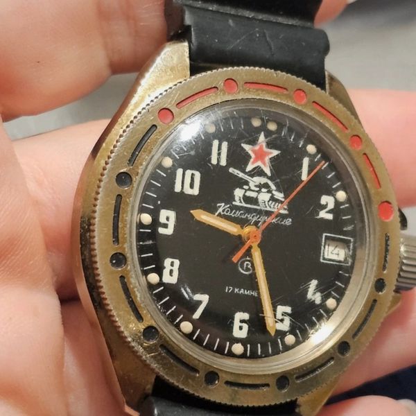 Orologi da polso militare analogici Vostok Komandirskie