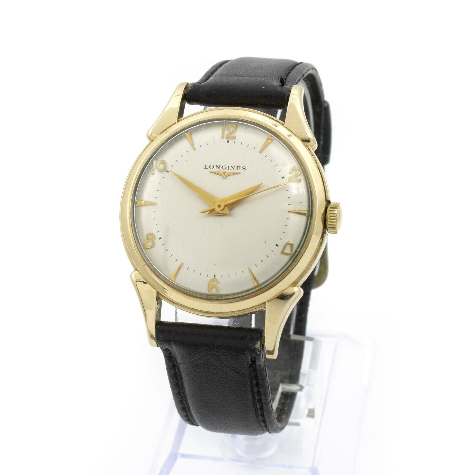 VINTAGE MEN S LONGINES WATCH AUTOMATIC MOVEMENT WINGED HOURGLASS