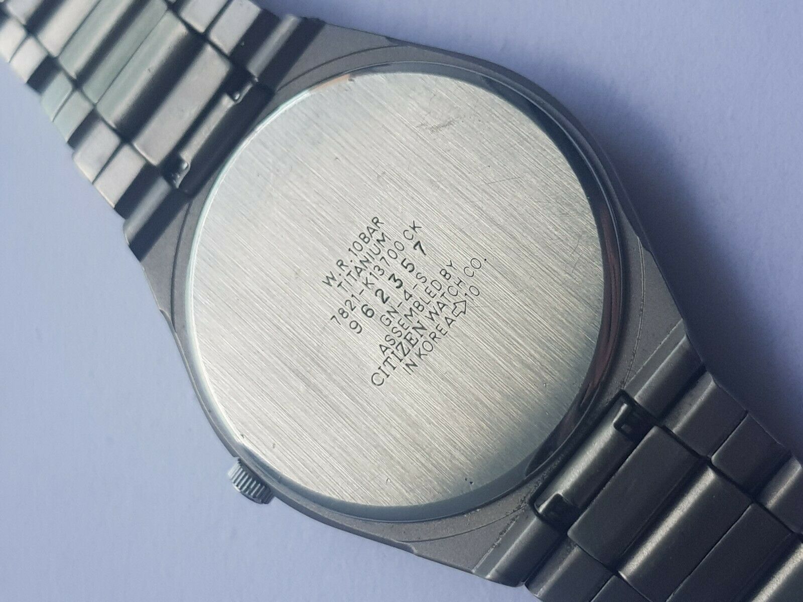 Citizen Eco-Drive Junction 100M Titanium 7821 Watch