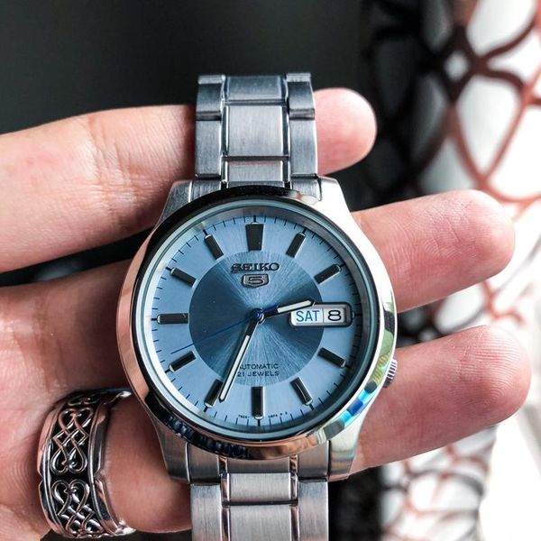 FS: Rare Seiko Ice Blue Dial SNK791 (NOS) | WatchCharts