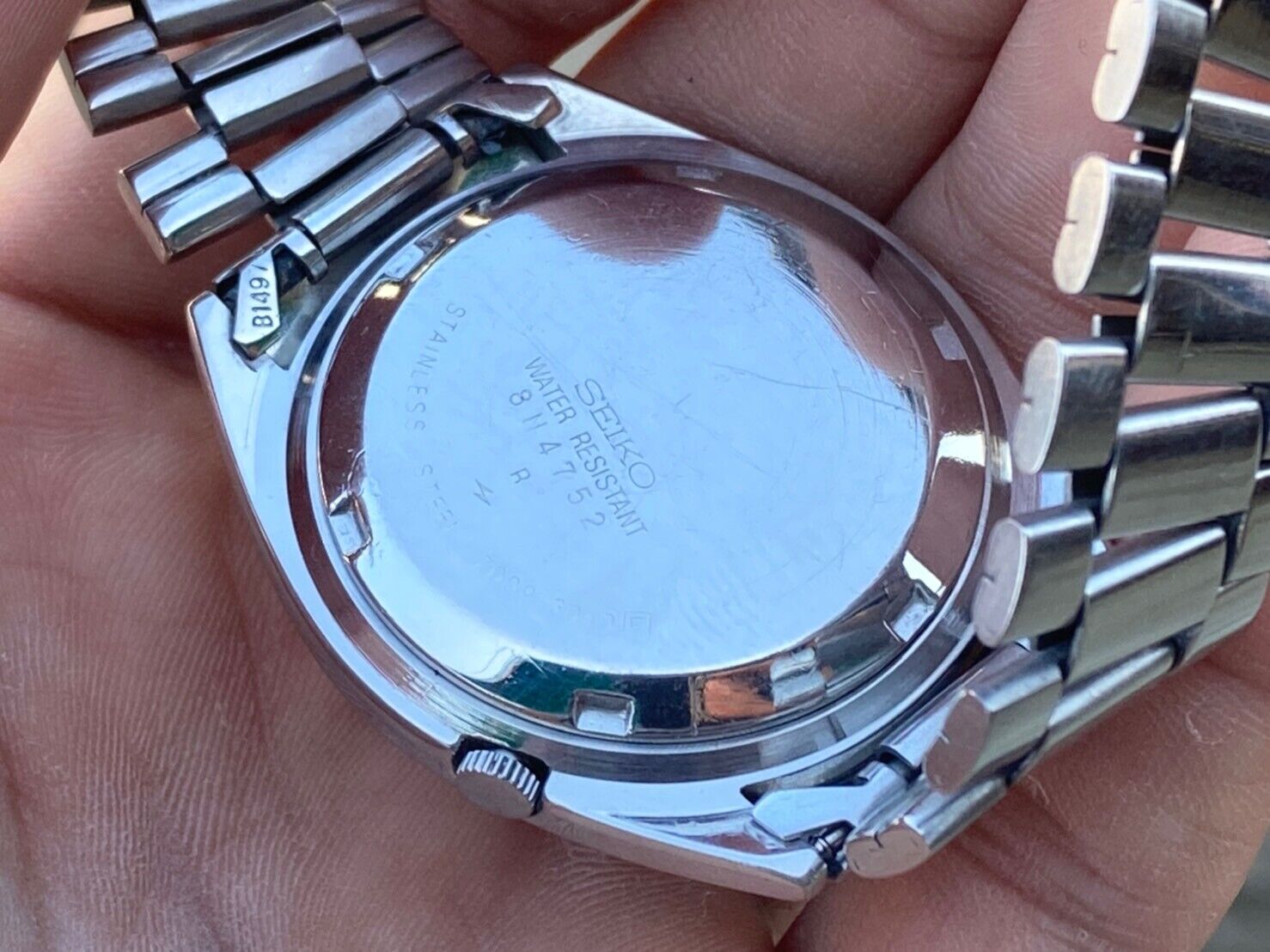Vintage Seiko 5 7009 Automatic Orange Dial Thai Numbers Modify