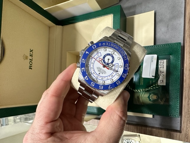 FS Rolex Yachtmaster II 44mm 116680 2021 Full Set