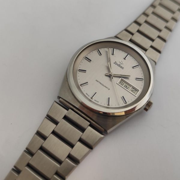 [WTS] Zodiac Astroquartz Ref 942 909 2041 Stainless-steel Mens ...