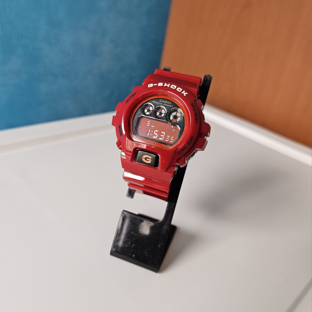 G shock dw6900 online red