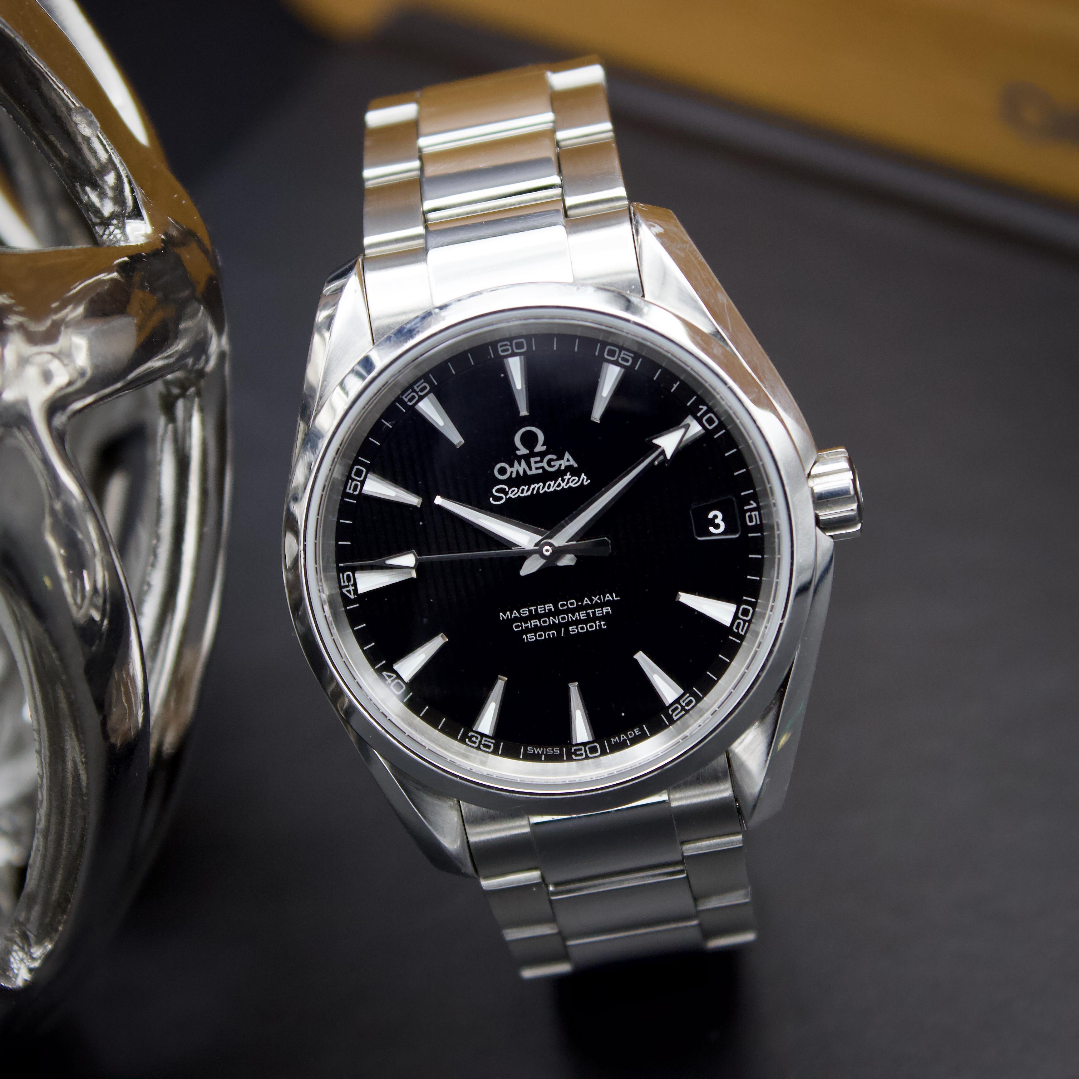 Omega seamaster aqua discount terra 38.5 mm