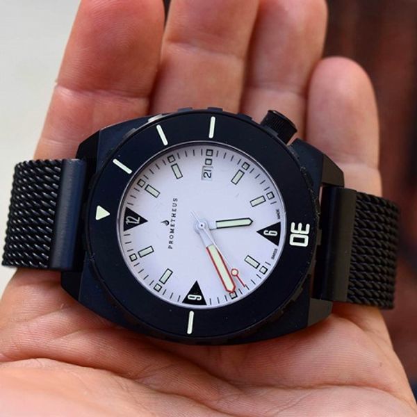 Prometheus Manta Ray ETA 2824 DLC Titanium | WatchCharts Marketplace