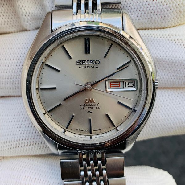 [WTS] [REPOST] Vintage Seiko LM Special 5206-6060 Automatic hi-beat ...