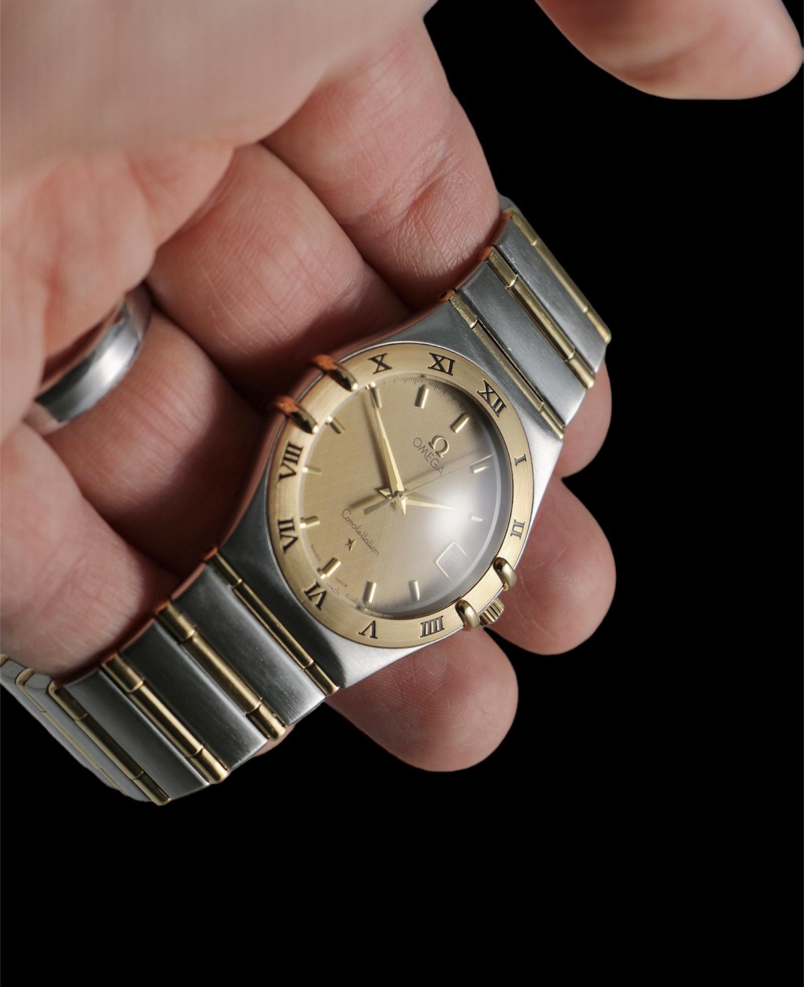 Omega constellation hotsell quartz 35mm price