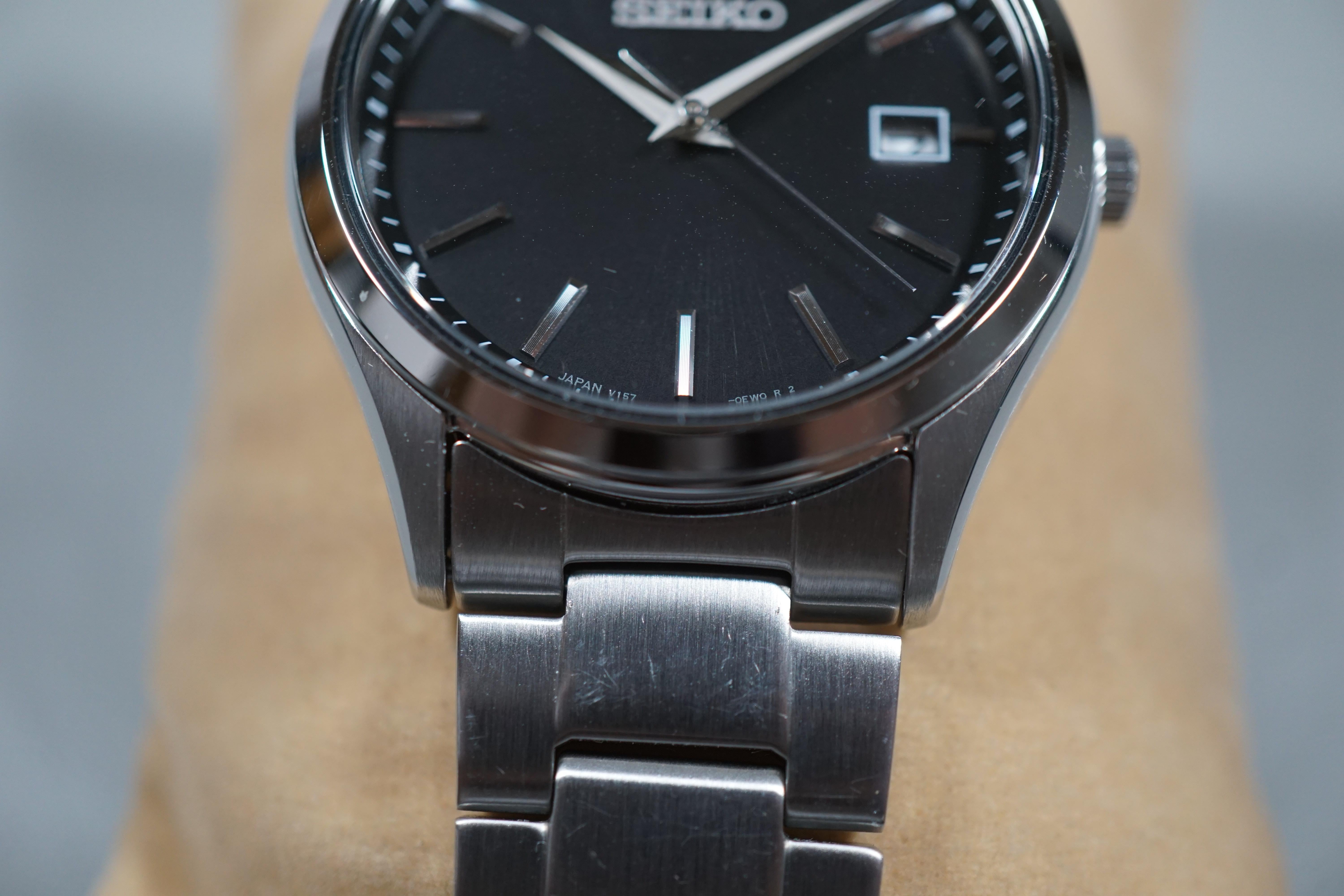 WTS] Seiko Selection SBPX147 V157 Black Dial Solar Quartz Watch