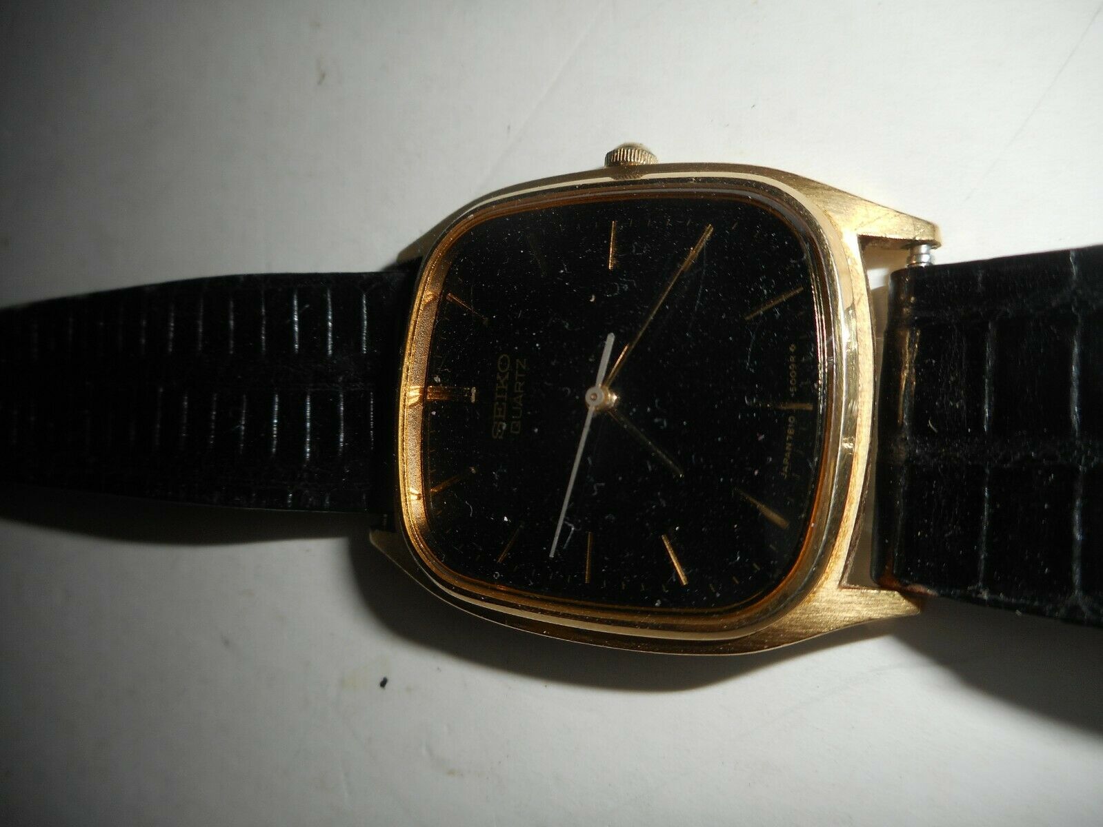 Vintage Very RARE SEIKO 7810 - 5009 Quartz 5 Jewels Men's Japan