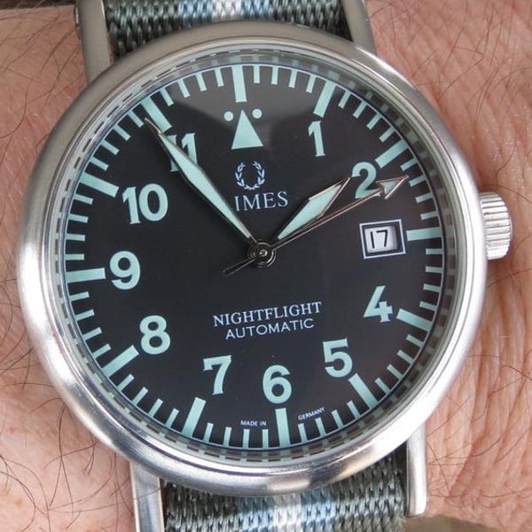 For sale Limes Nightflight II pilot watch WatchCharts