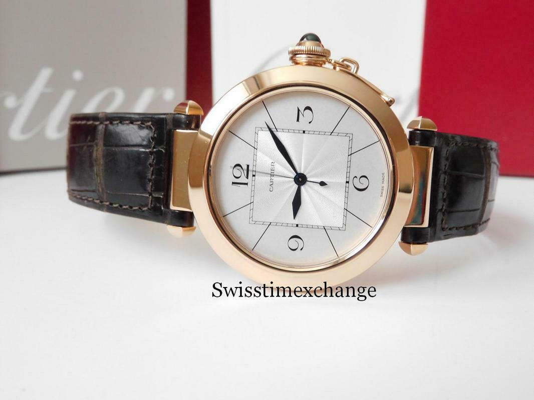 Cartier pasha 42mm gold hot sale