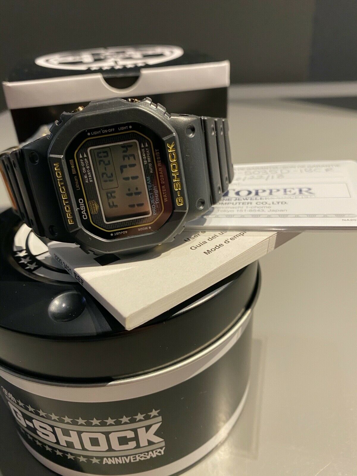 NEW 2018 Casio G-Shock 35th Anniversary DW-5035D-1BJR Limited