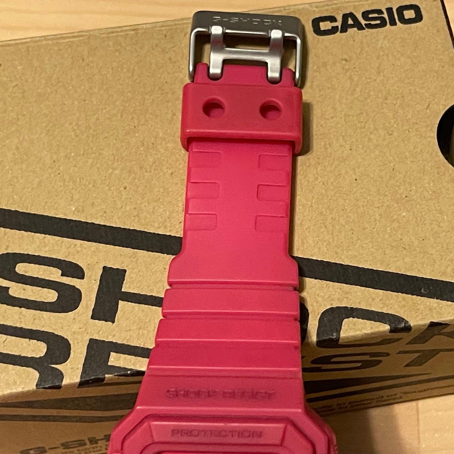 WTS] Casio G-Shock GLS-5500MM-4 Crazy Colors Hot Pink LCD