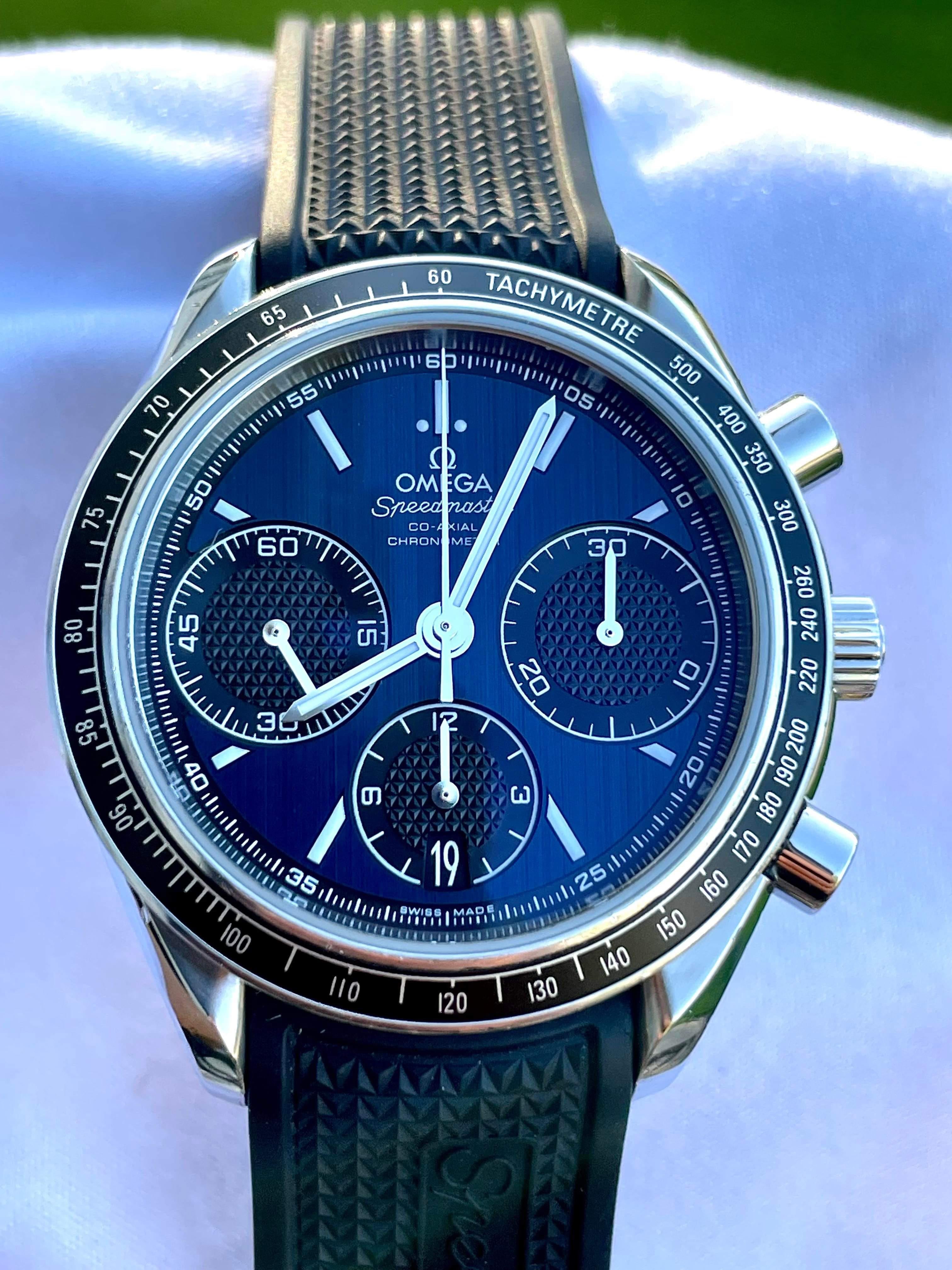 [WTS] *PRICE DROP* Omega Speedmaster Racing - Blue Dial | WatchCharts ...