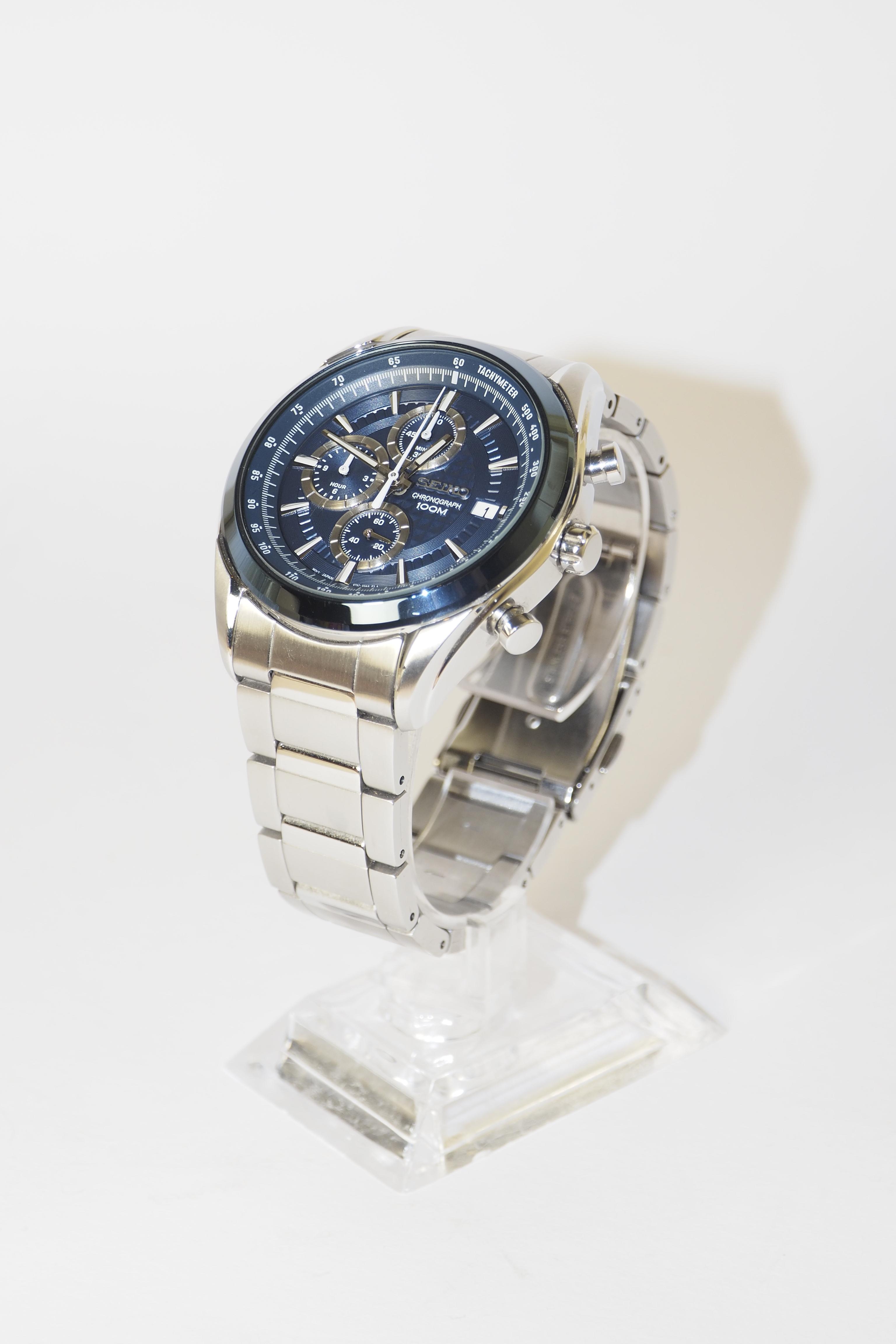WTS] Seiko 8T67-00A0 Chronograph for 140USD/118EUR