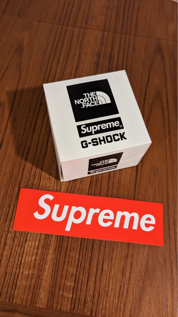 NTWRK - SUPREME TNF G-SHOCK DW-6900 WATCH-WHITE