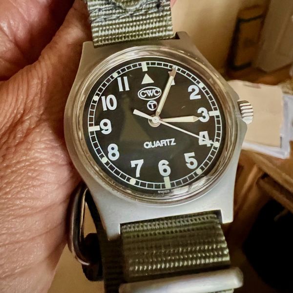 [$310 USD] CWC G10 G-10 Military Issued 1989 Watch Trituim Lume ...