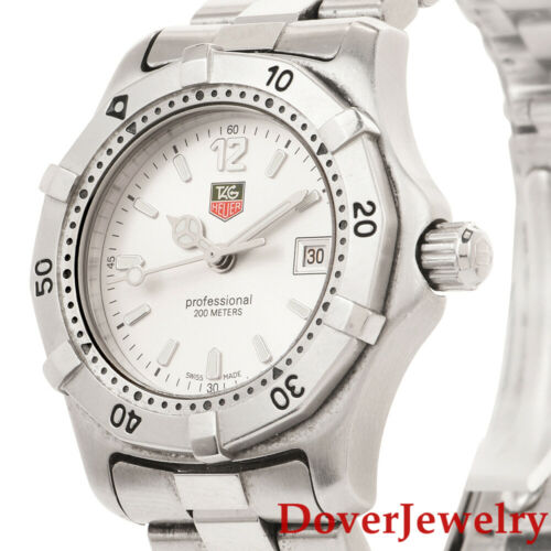 Tag Heuer WK 1312 0 Professional 200 Mts Stainless Steel 30mm