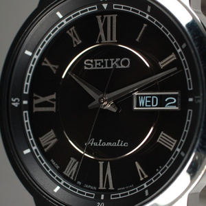 EXC 5 SEIKO Presage 4R36 00Y0 SARY029 24Jewels Men s Watch Black