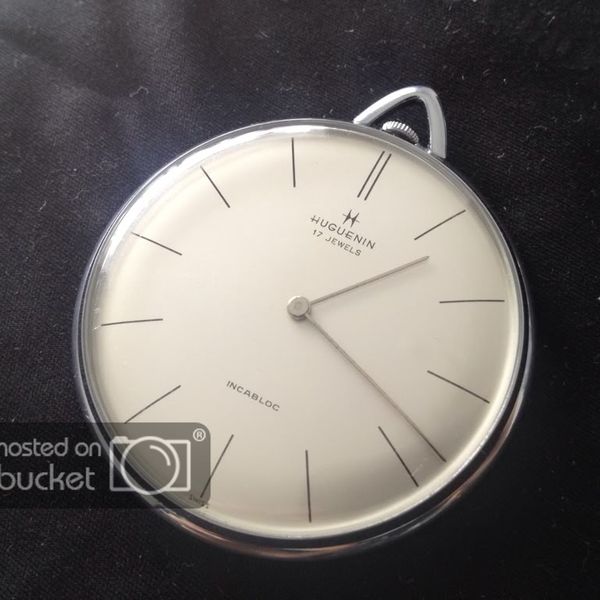 Huguenin Pocket Watch Near Mint | WatchCharts