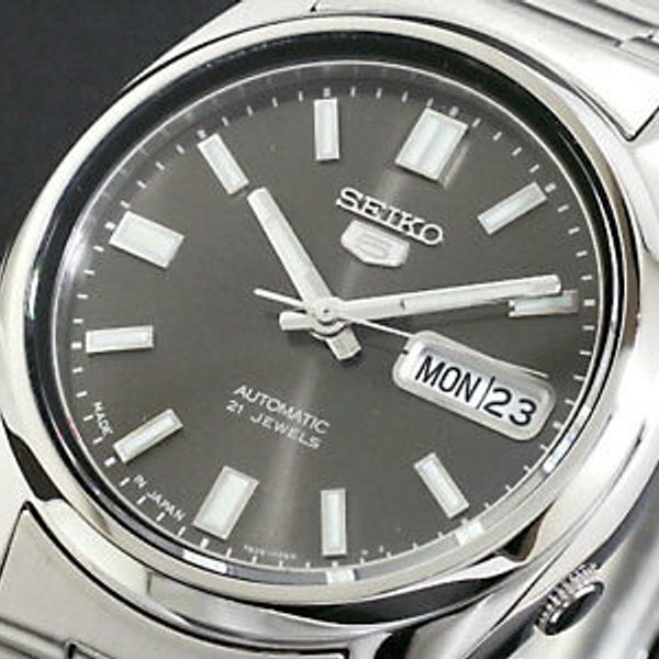 Seiko 5 Automatic 21 Jewels Japan Made Mens Watch SNXS79J1 SNXS79 ...