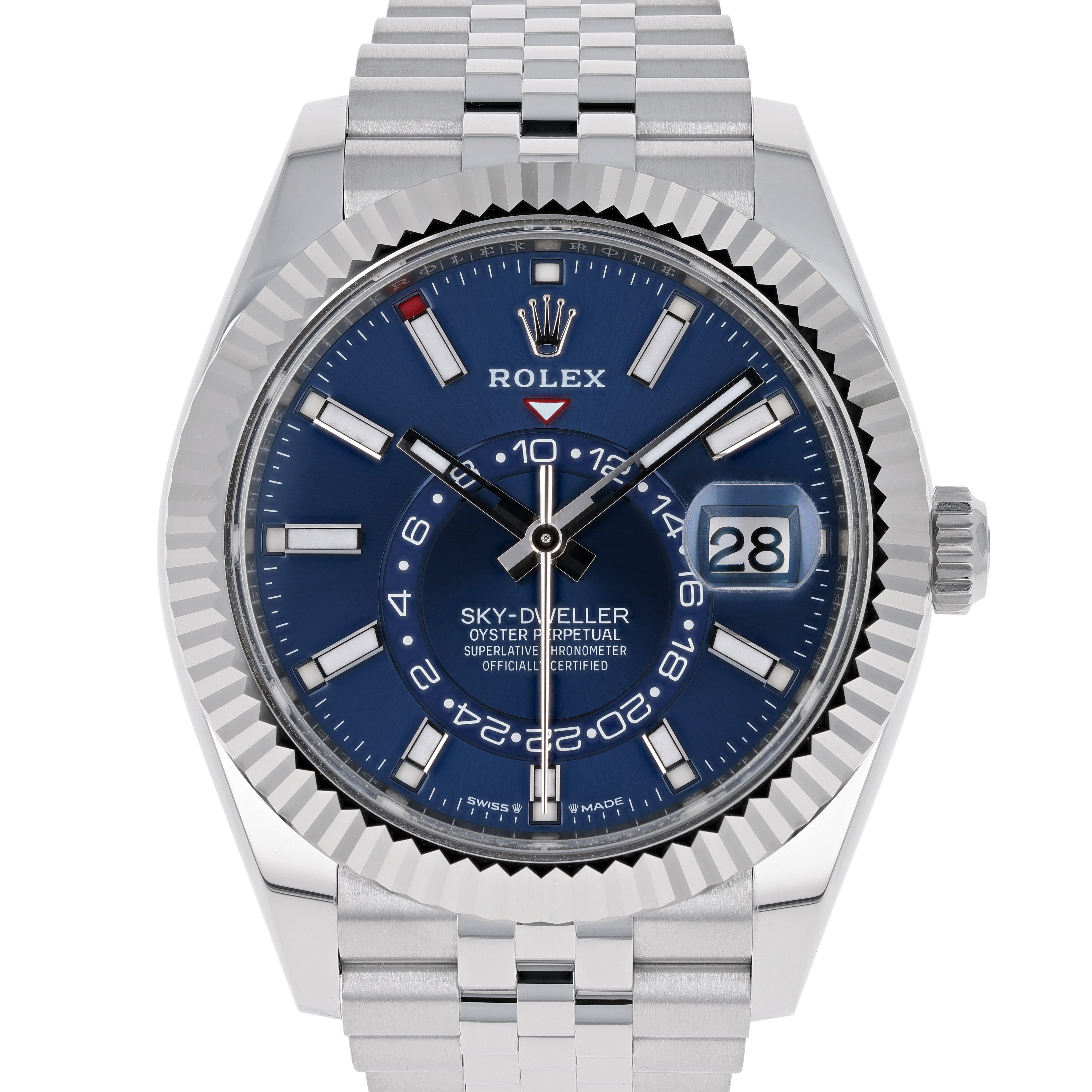 FS Rolex Sky Dweller 336934 Blue NEW 2024 MARCH Jubilee Steel 42