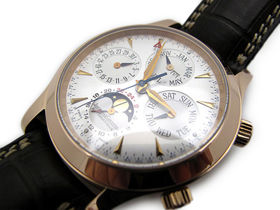 FS Jaeger LeCoultre Master Grande Memovox Rose Gold Ref 146.2