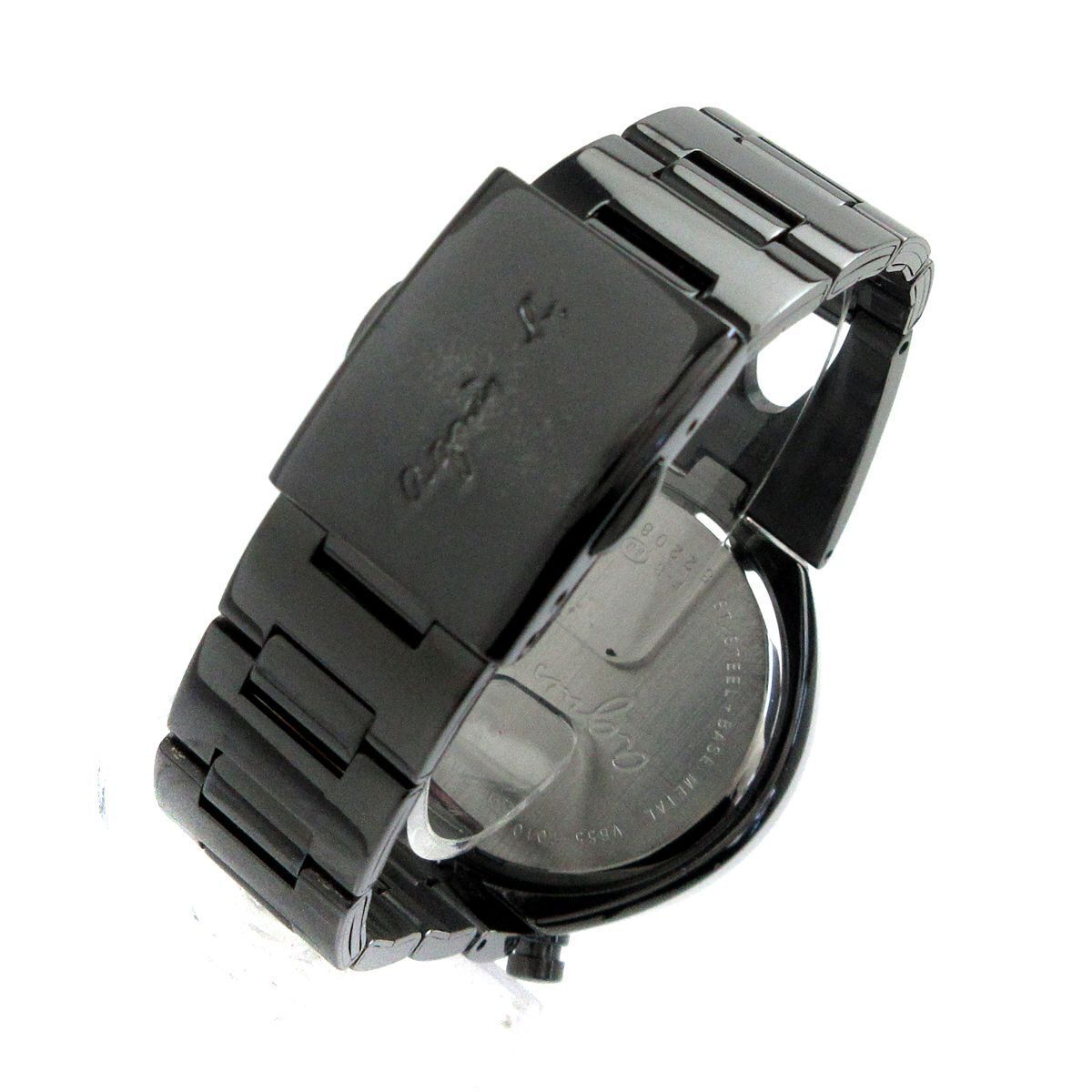Seiko Agnes B Collaboration Bullhead V655-7010 Chronograph Mens 