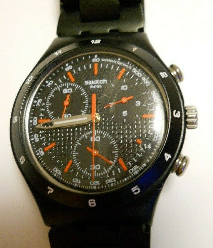 Swatch black coat hot sale