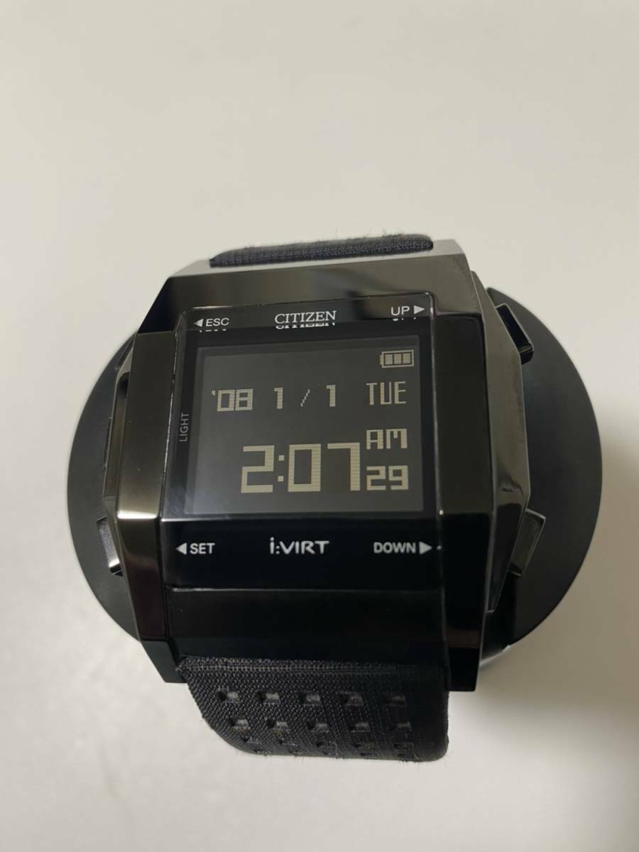 CITIZEN W716-T014038 Digital Wristwatch Men i:VIRT-M Japan